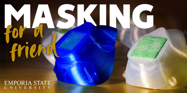 Wearing a face mask helps keep your friends and classmates safe. That’s why we’re requiring them in all buildings and outdoor areas where social distancing isn’t possible. 
For more info on masking well, visit bit.ly/2Z2guw4.