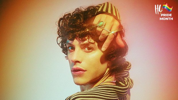 HollywoodLife's tweet photo. .@JonnyBeauchamp on the "joy" of playing Jorge Lopez &amp; The CW's first drag queen Ginger on #KatyKeene: "For the first time, I’m getting to be a queer person, who has no hang-ups about their gender identity." https://t.co/rsKTNSbUxP #PrideMonth https://t.co/MabueS4LDy