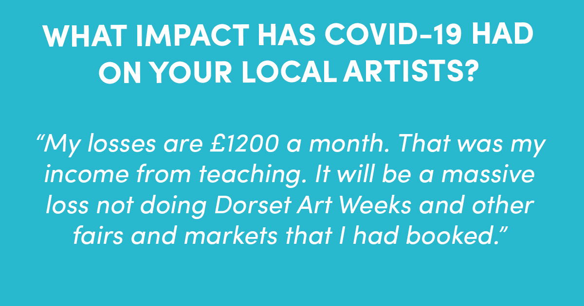 3 DAYS LEFT

We are raising £20,000 to support Artists in Dorset who are in urgent financial need. Arts and culture touches our daily lives and brings communities together. Help put food on the table for those who bring us great joy. 

<a href="/SoundStorm_/">SoundStorm</a>

crowdfunder.co.uk/dorset-artists…