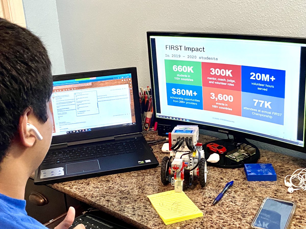 stemvisioninc's tweet image. Helping the next generation to get excited with Robotics. @stemvisioninc free summer EV3 camps encouraging kids to hone in their skills and enthusiasm and get excited in skills like coding, electronics, metalworking, graphic design, web creation @FIRSTweets @FLFTC @HadronKnights