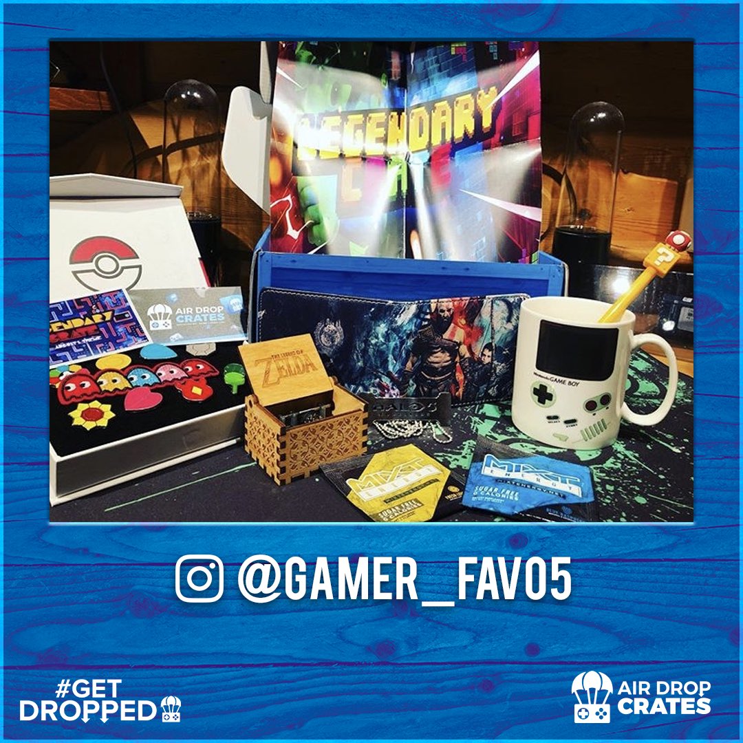 TheNicScal's tweet image. 📸 Via Instagram @gamer_fav05 showing some love for his #LegendaryCrate! Thank you for sharing this with us. #GetDropped 👾🕹