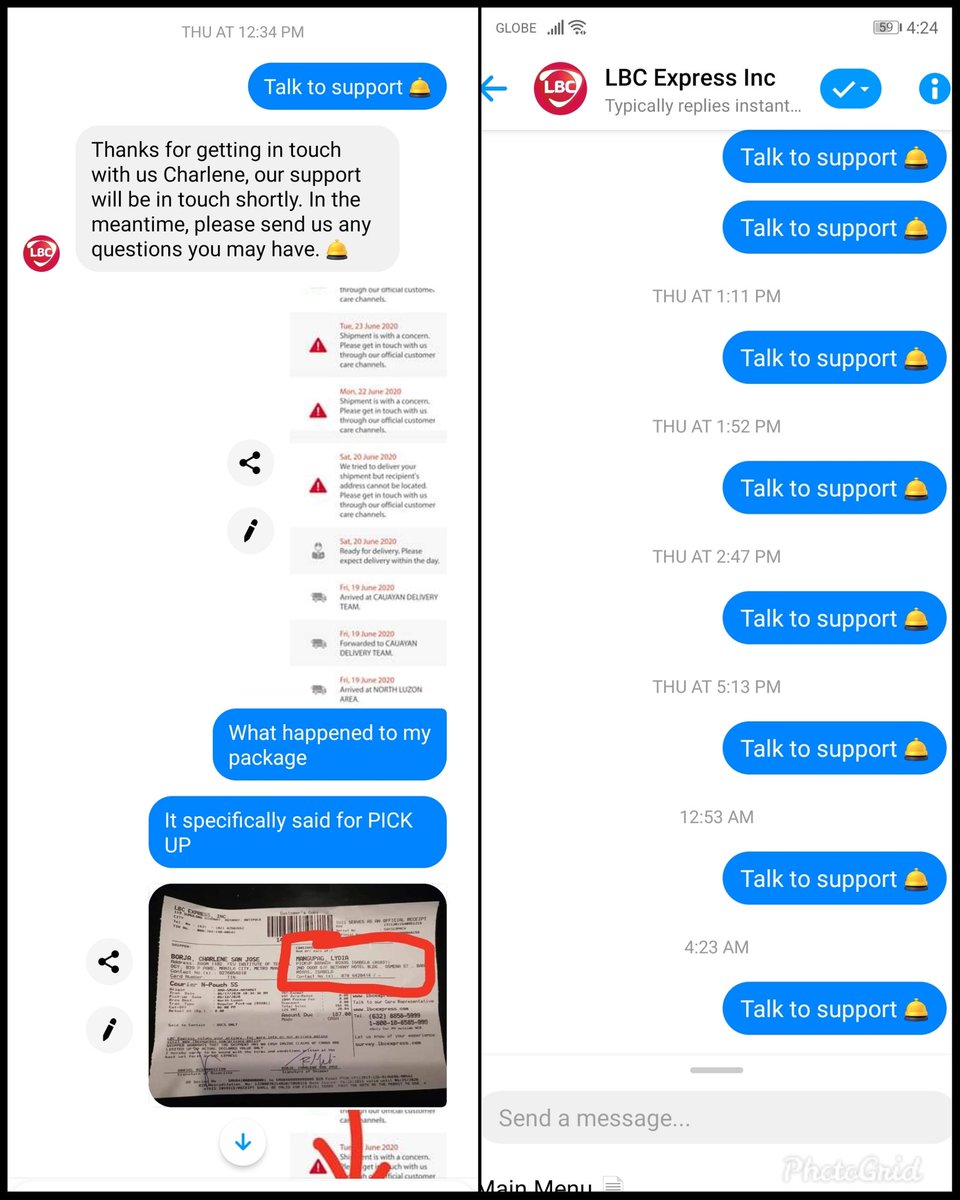 conyotutorials's tweet photo. Name a scam:

@LBCexpress : OuR sUpPoRT wiLl bE iN tOUcH sHoRtly.

16 hours later... https://t.co/sdrTmA2I3a