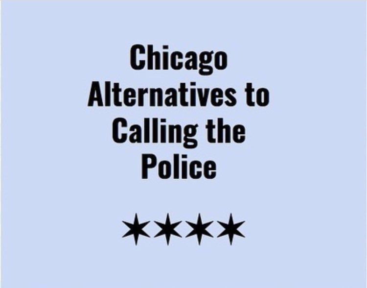 gueyguem's tweet photo. CHICAGO ALTERNATIVES TO CALLING THE POLICE ‼️
repost from @/luciemcknight on IG 

please share ! https://t.co/e9qT2bmr6K
