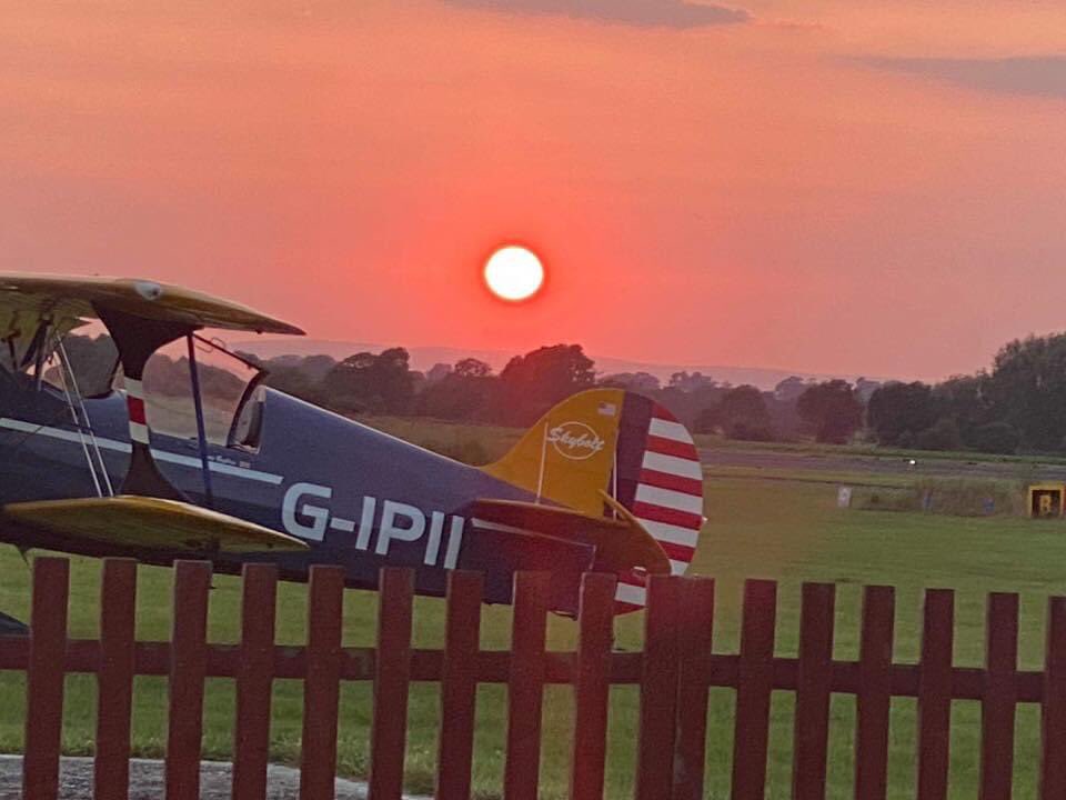 Good night from Sleap..