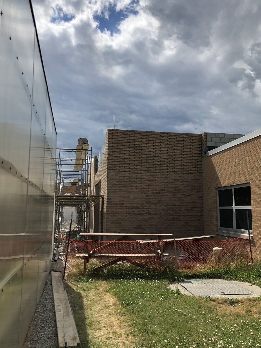 AndyDardini's tweet photo. Construction on the new welding lab is moving along! LHS will have some amazing facilities this fall! #ThisIsLCSC #WeAreLHS #Agriculture https://t.co/m4r9T2c97d
