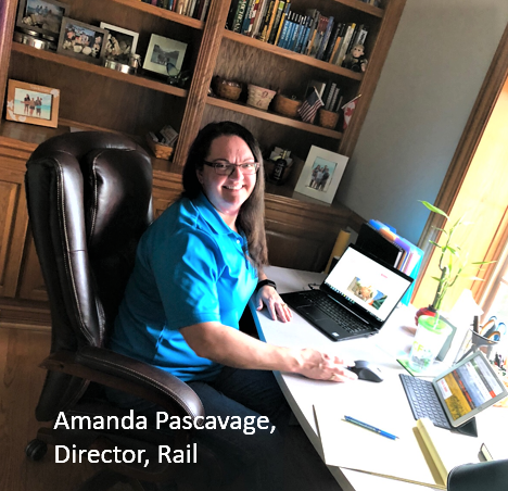CF_BFrost's tweet photo. My colleague Amanda Pascavage says, “Our rail partners responded well to the changing environment &amp; operations were not impacted by the virus. We had safe &amp; reliable service with improved transit times allowing us to serve our own customers during a critical supply time of year.” https://t.co/29bn5Bze5d