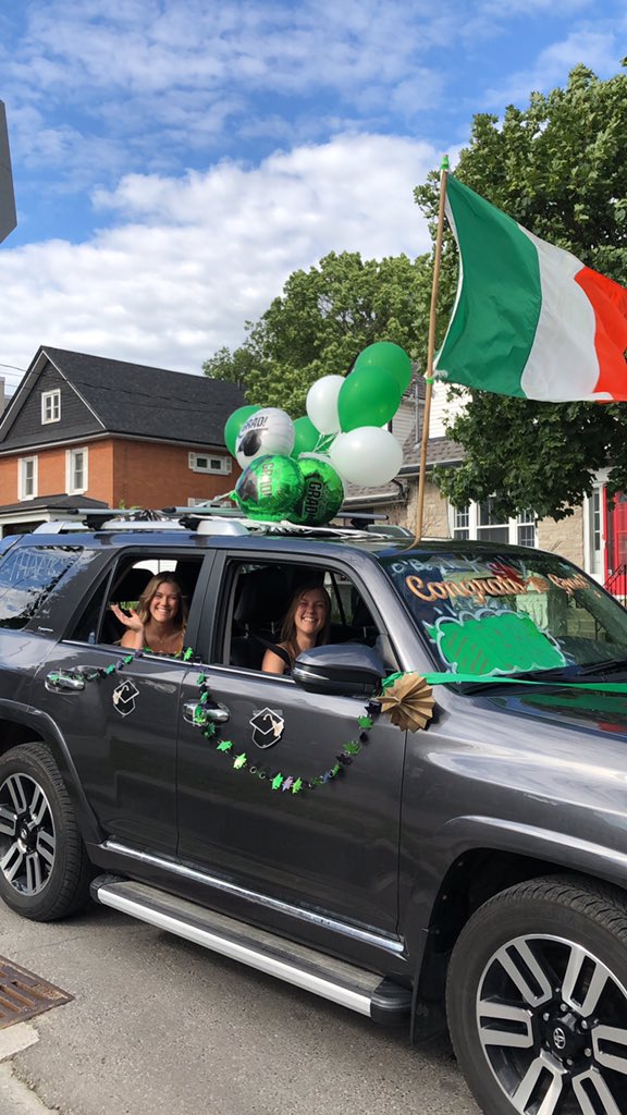 NCCStuco's tweet photo. Congratulations to the NCC class of 2020! Yesterday’s parade of graduates was an incredible celebration of these amazing Crusaders! Thank you to everyone who came out!
@alcdsb @nccschool @nicholsonccib @CrusadersNCC
#nccgraduates #ncc2020 https://t.co/qyOM3mctDM