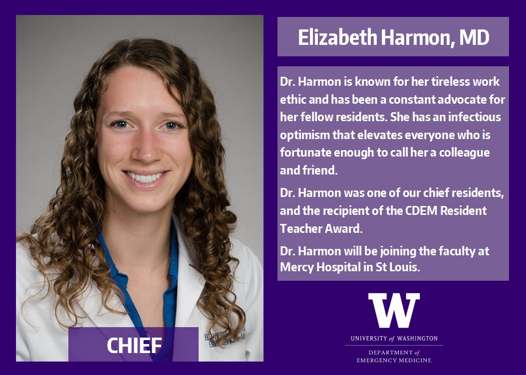 UW Emergency Medicine on X: Today we will conclude our #SeniorSpotlight  series for the Class of 2020. We are so proud of all of you! Today's thread  will begin with another one