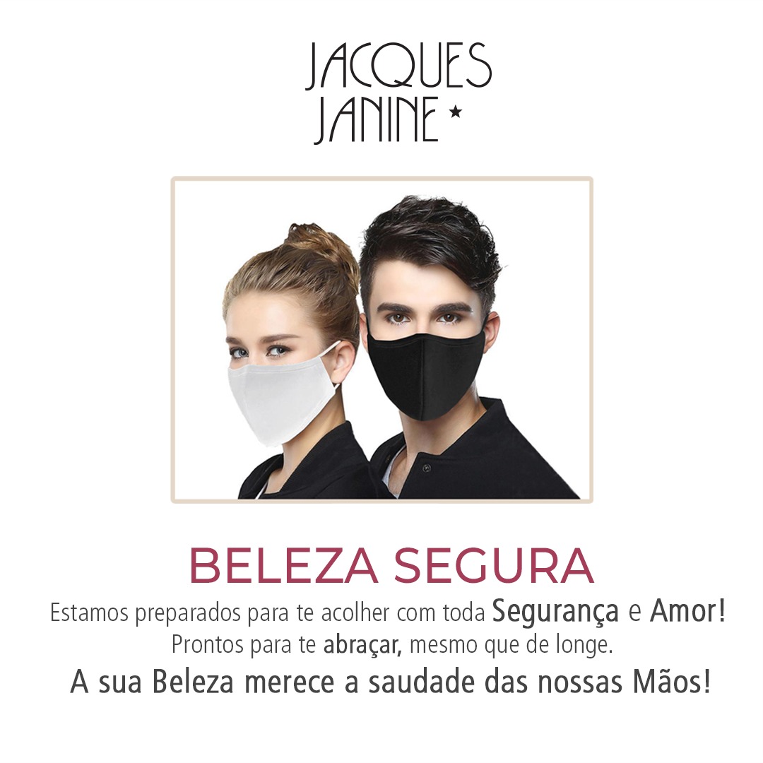 #belezasegura #salãodebeleza #beleza #jacquesjanine