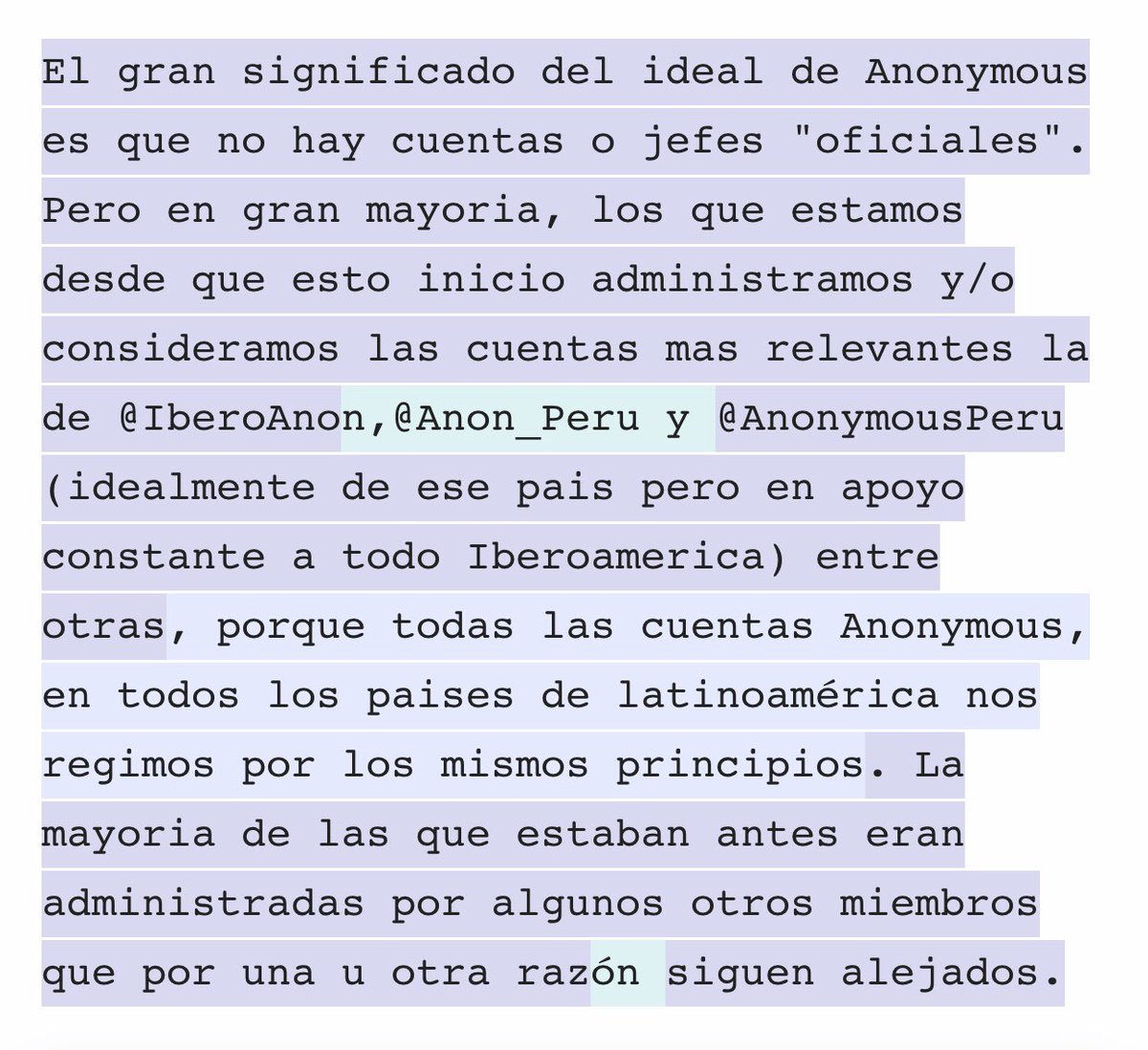 10. ¿Cómo identificar cuentas de Anonymous reales? (Esta es la que más se repite)