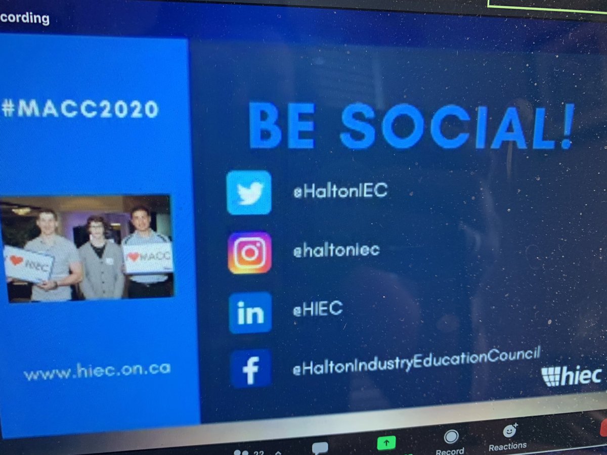 HaltonIEC's tweet image. Men as Coaches 2020 virtual edition about to begin! #MACC2020