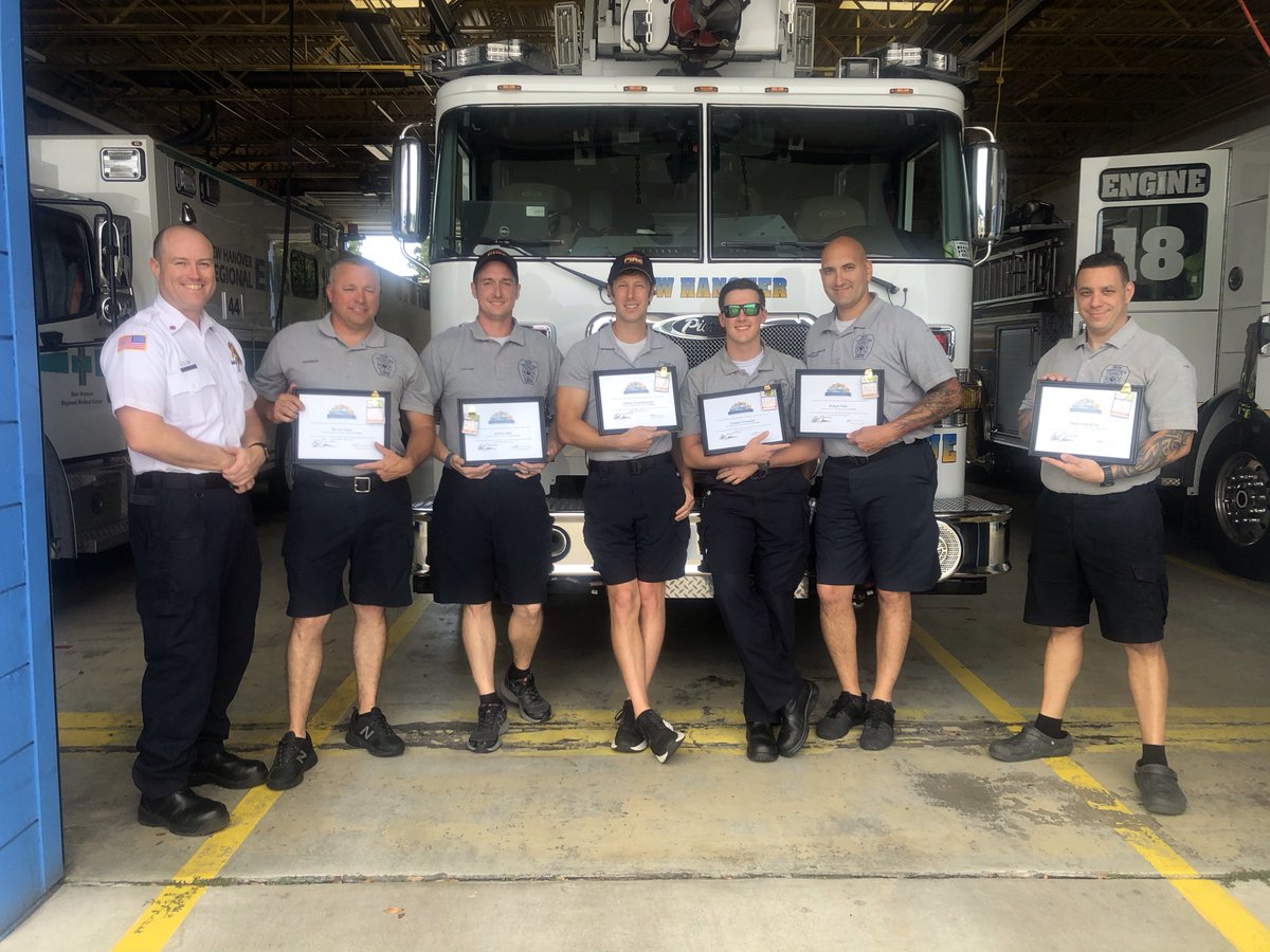 NHCFR's tweet photo. Congratulations to Station 18 A shift for earning a stellar award in stewardship! #NHCFire, #StellarAward, #Stewardship https://t.co/8uEWXvsTaV