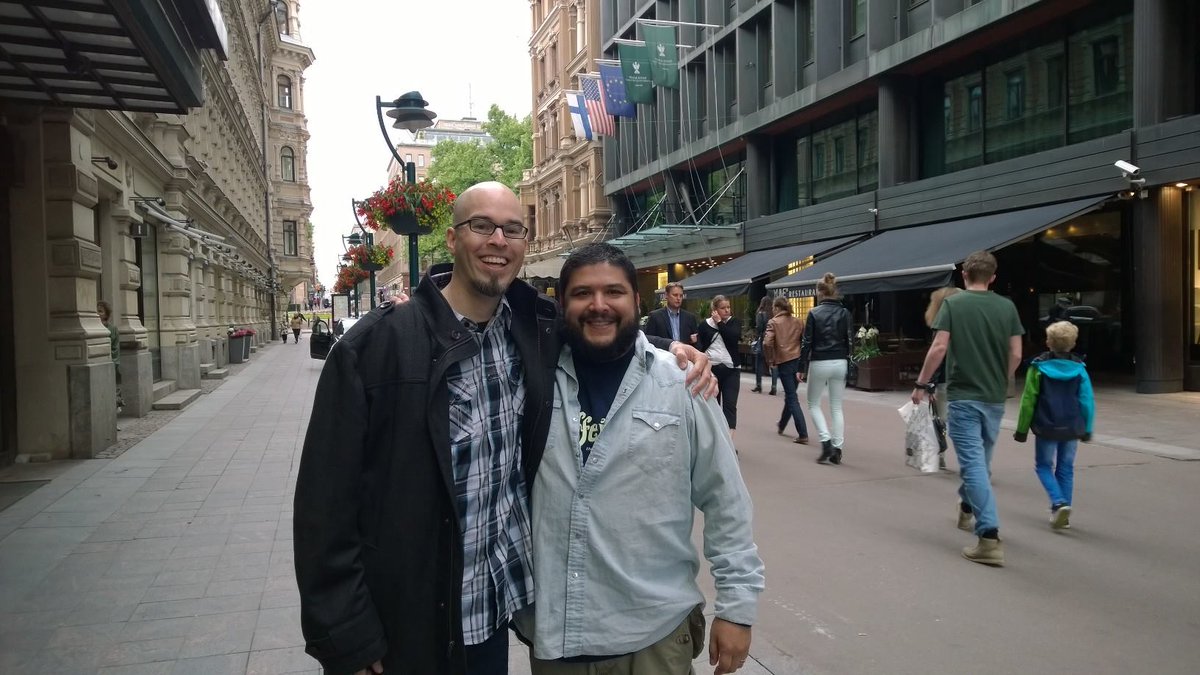Hanging with <a href="/S1gnsOfL1fe/">S1gns Of L1fe</a> in Helsinki, Finland. 

6 Years ago today...