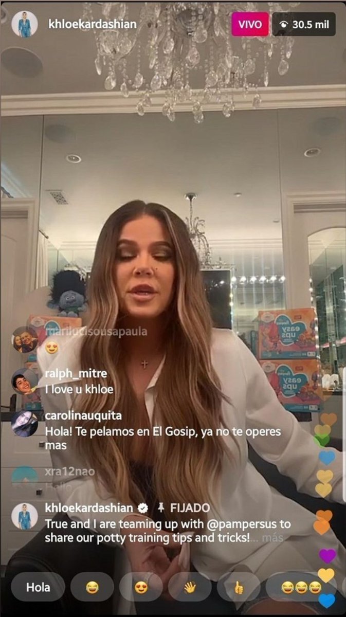 Gosipera le dejó un recado a Khloe.