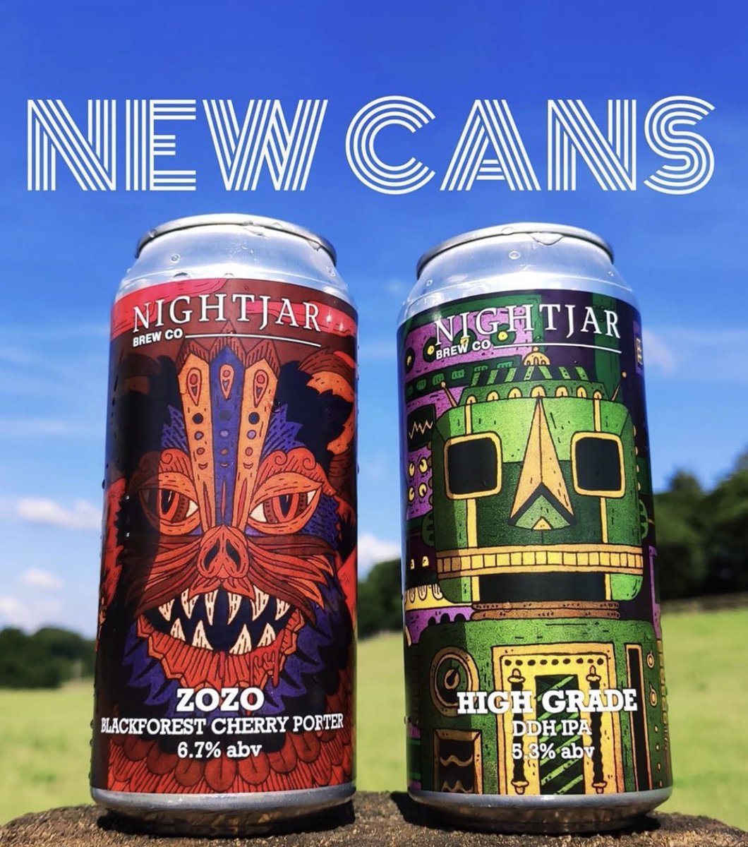 Nightjar Brew Co Drive Thru Brewery Open Tomorrow 11 2pm Two New Fabulous Cans Available With A Range Of 4 Different 5 Litre Bag In A Box Beers Including The Ever