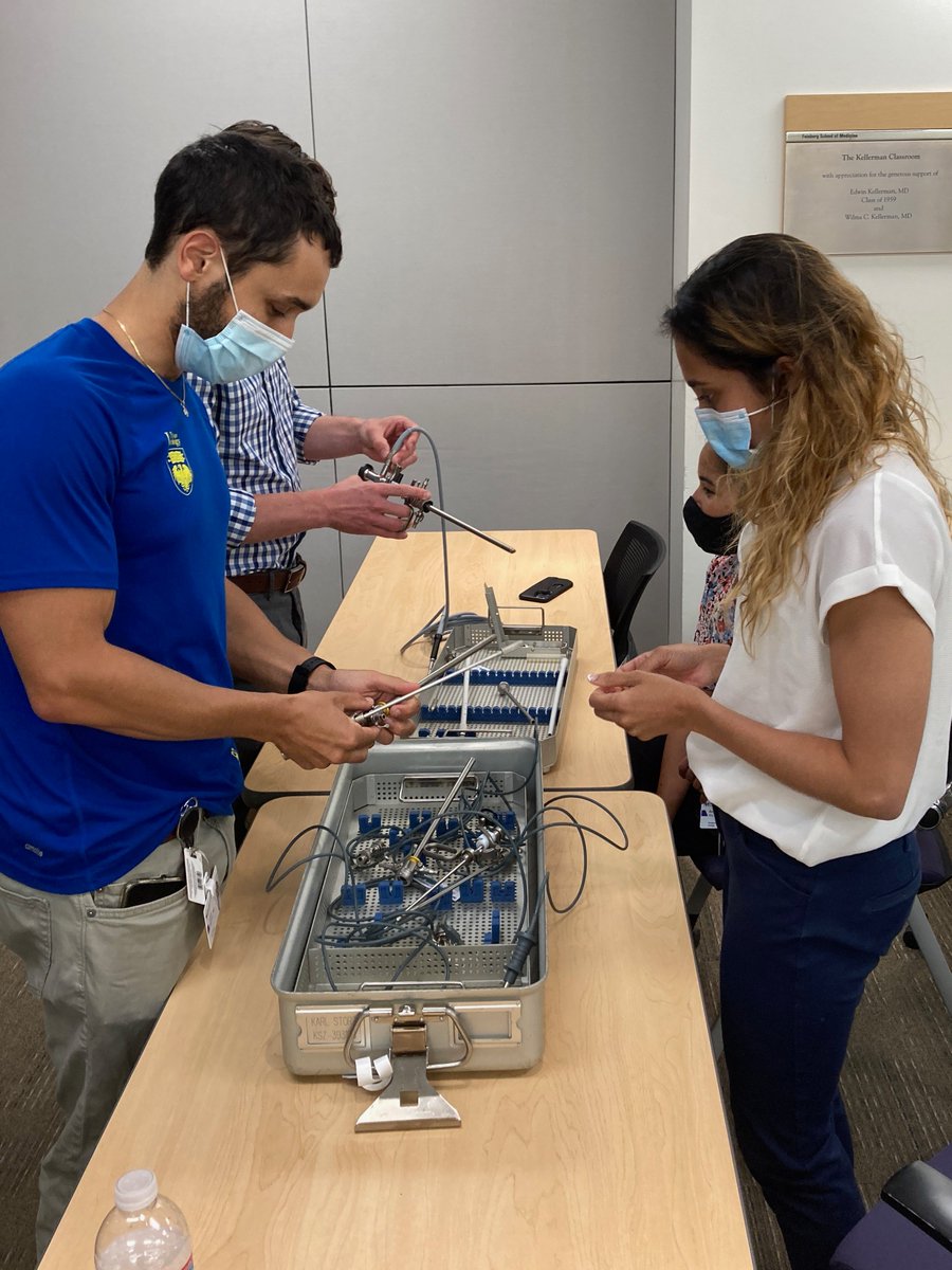 NM_Urology's tweet image. Suturing, cystoscopes, and knot tying lessons as the new PGY5's teach the incoming PGY1's

#Internbootcamp - getting the intern residents ready for July 1st!

@SKielb_MD @NM_365