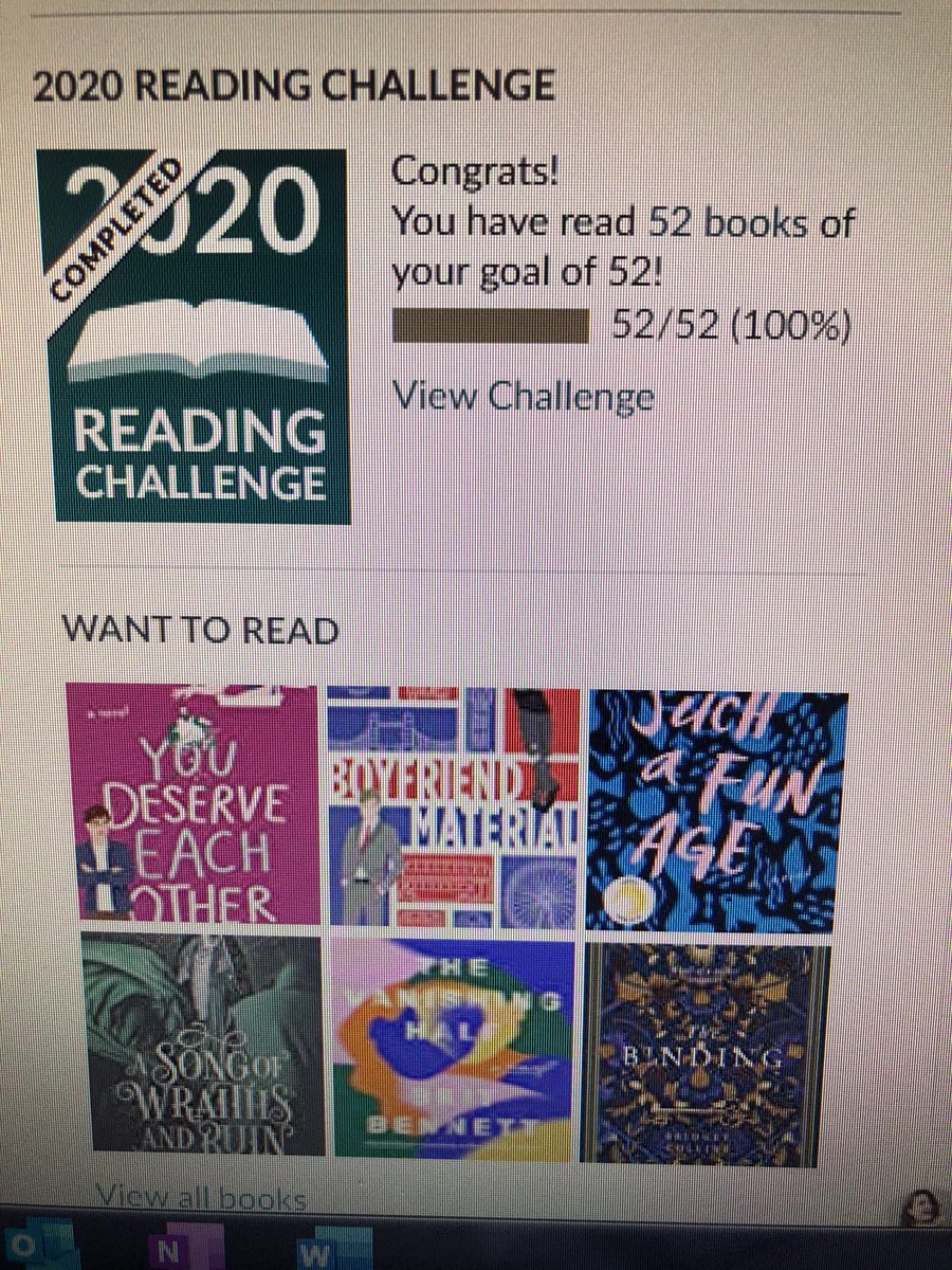 nellieruhn's tweet photo. Not to brag but... #goodreadsgoals #goodreads https://t.co/RTFrTHsKDW