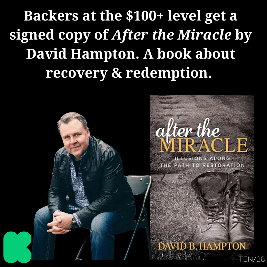 Become a #kickstarter backer today at the $100 level & get a signed copy of @davidbhampton's book #AftertheMiracle. Help us make this movie: kck.st/2XOimch