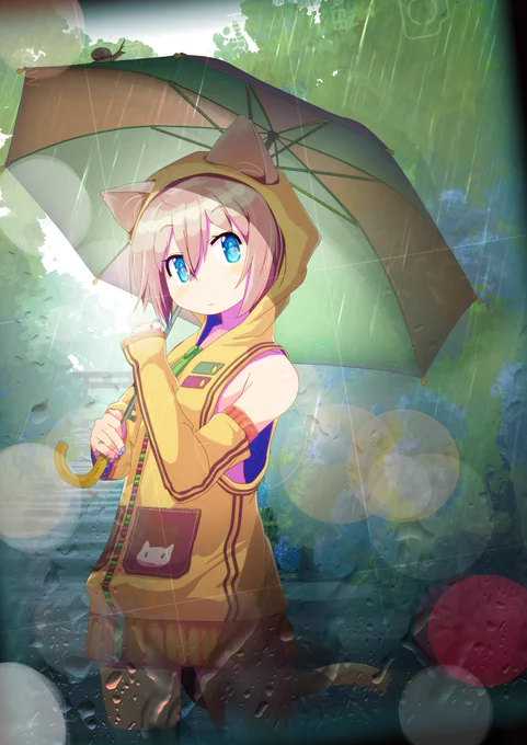 雨の日 