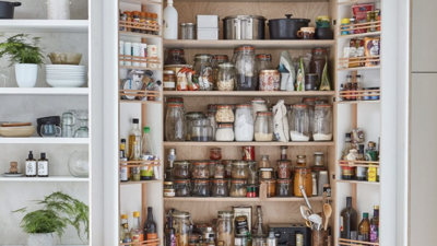 MartinDick's tweet photo. Organizing your home can be quite a cathartic exercise: putting everything away exactly where it belongs, each individual item in a designated spot, no clutter in sight (just don't open the entryway table drawers). It's full-blown A https://t.co/Ry234fd4LB https://t.co/IFDk1gF3rk