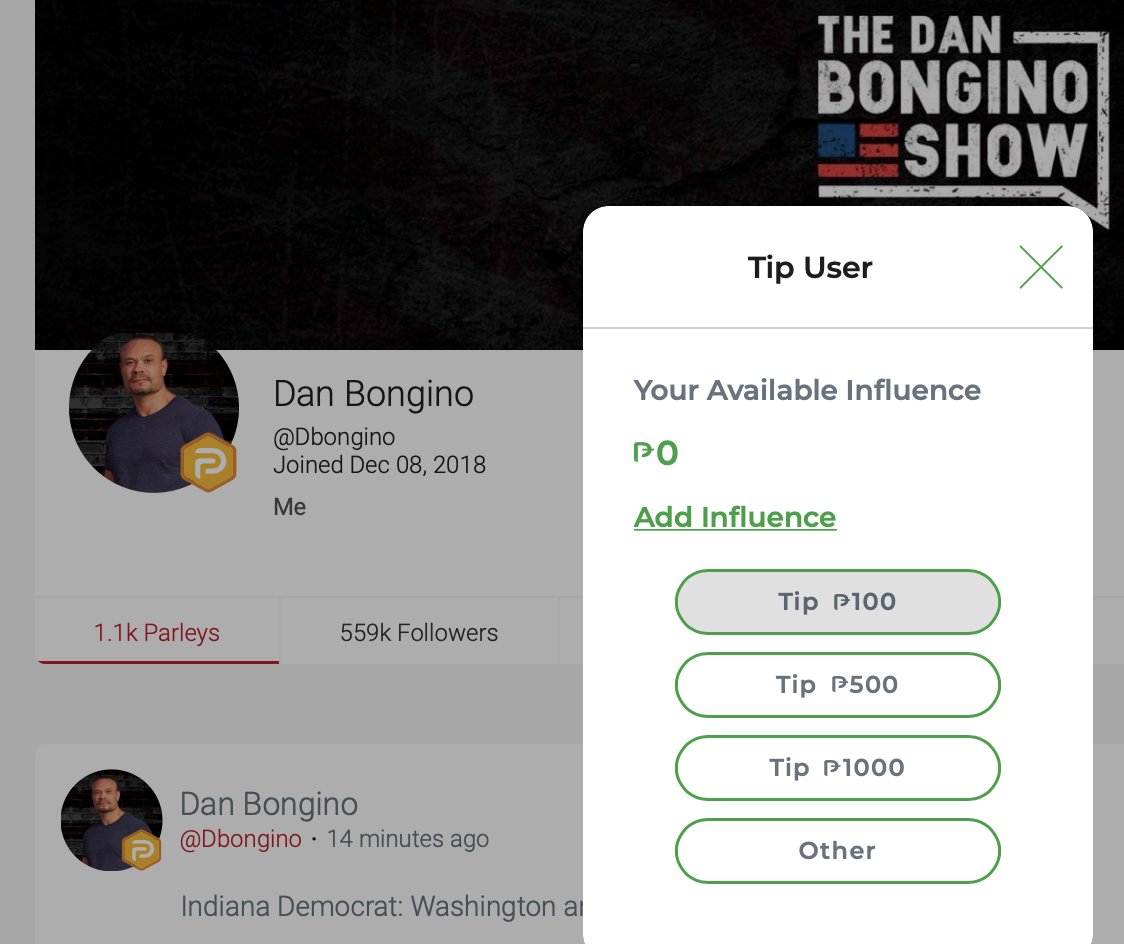 11/ On Parler, you are allowed to buy "influence" - fitting! -and then take that influence and pass the $ on to your favorite pro-Trump celebrity.So that's it. The trick of Parler is the same as all the other pro-Trump media hustles out there: it's a grift.