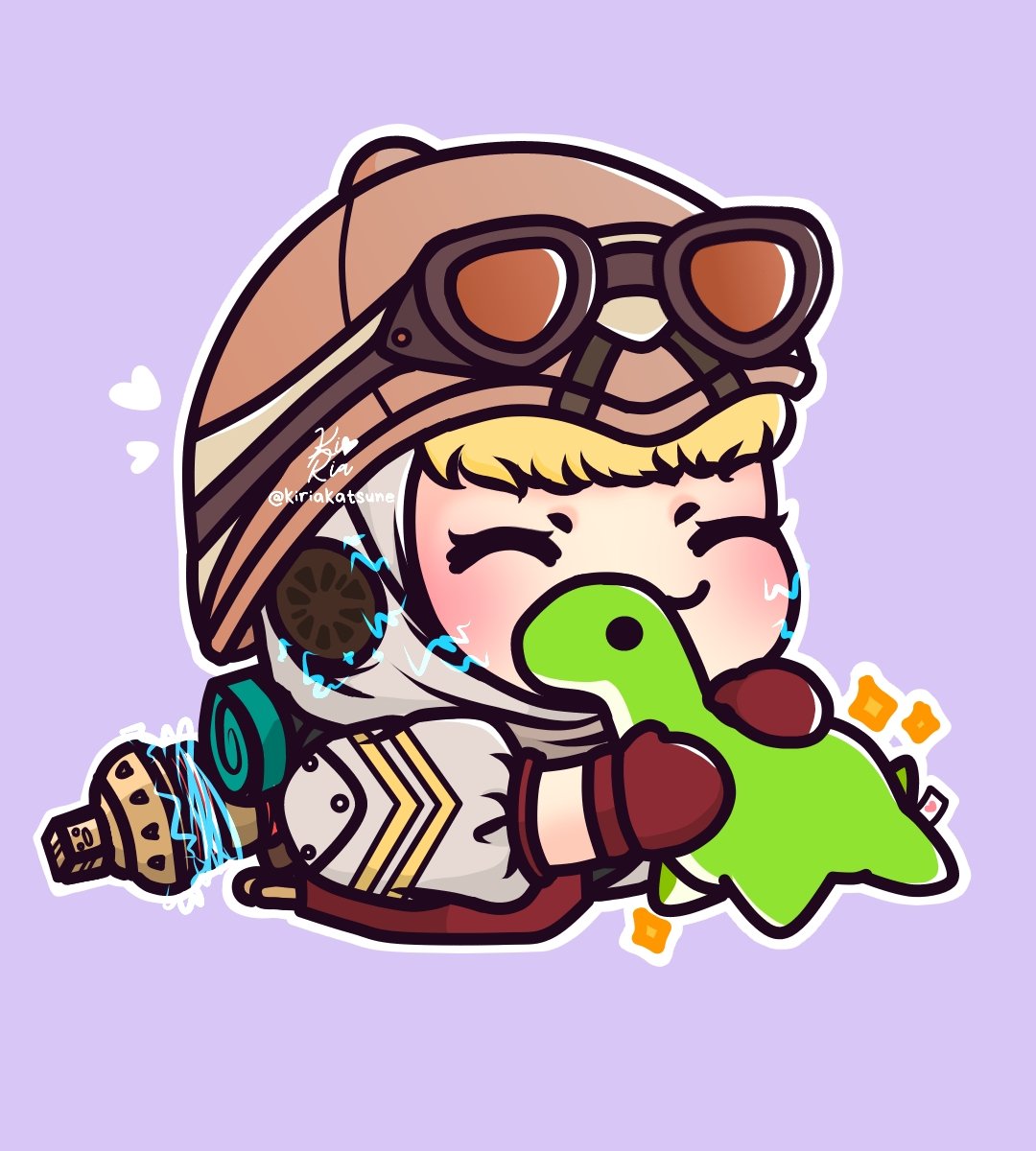 pix Wattson Fan Art Cute lost treasures apexlegends