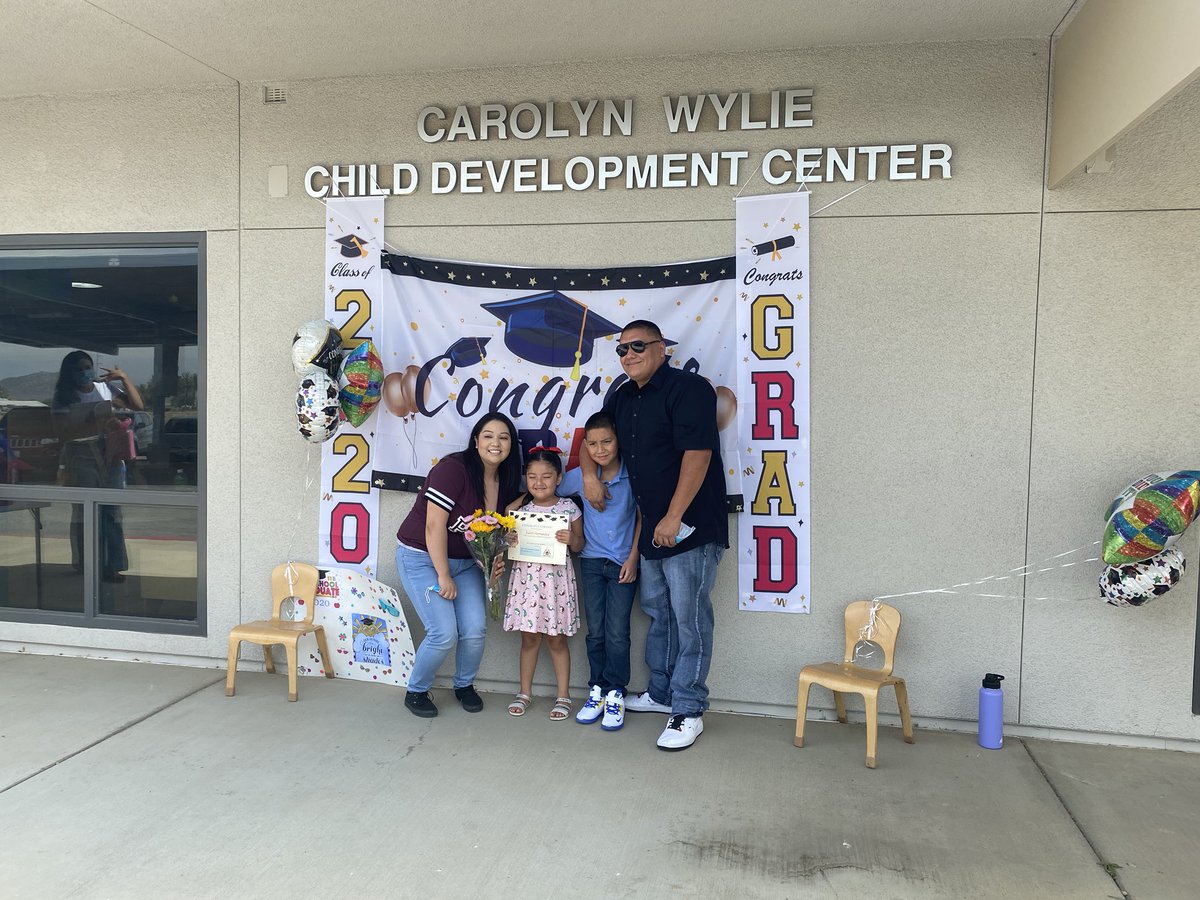 NUSDnews's tweet image. Just a few of the pictures from our Preschool drive through graduation ceremony! #readyforkinder