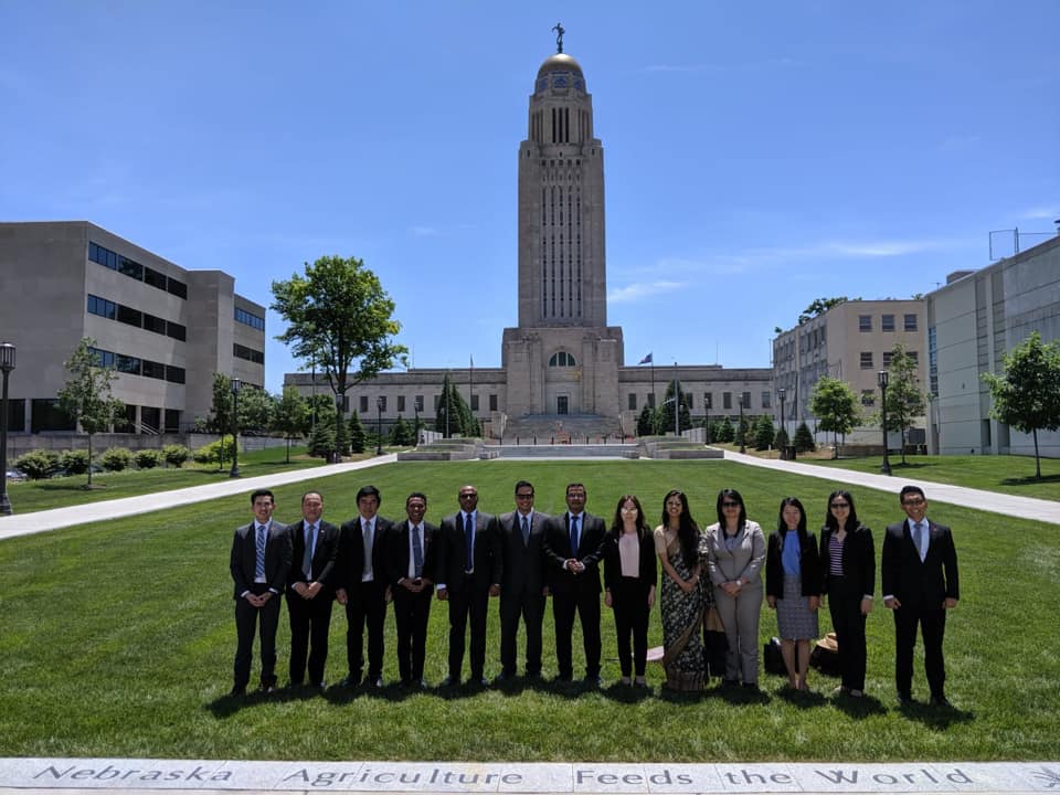 IANRGlobal's tweet photo. #OnThisDay in 2019 we were hosting 13 bright & impressive early-career diplomats from as many Asian nations as part of their leadership exchange w/ the @Asia_Foundation: an action-packed week full of learning & dialogue around trade, ag, gov, start-ups, research & culture. #TBT https://t.co/snmytkxcW9