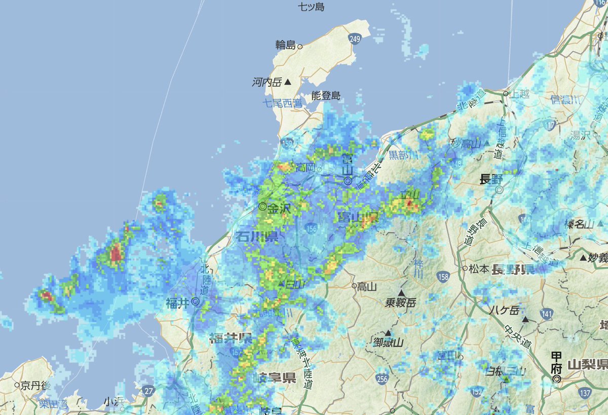 Twitter पर ライブカメラ検索マップ 06 26 11 40ごろの石川県の雨雲の様子と天気予報 金沢市 大雨警報 洪水警報 白山市 大雨警報 石川ライブカメラ 石川県の天気予報 雨雲レーダーとライブカメラ T Co Okmjflxkm8 T Co