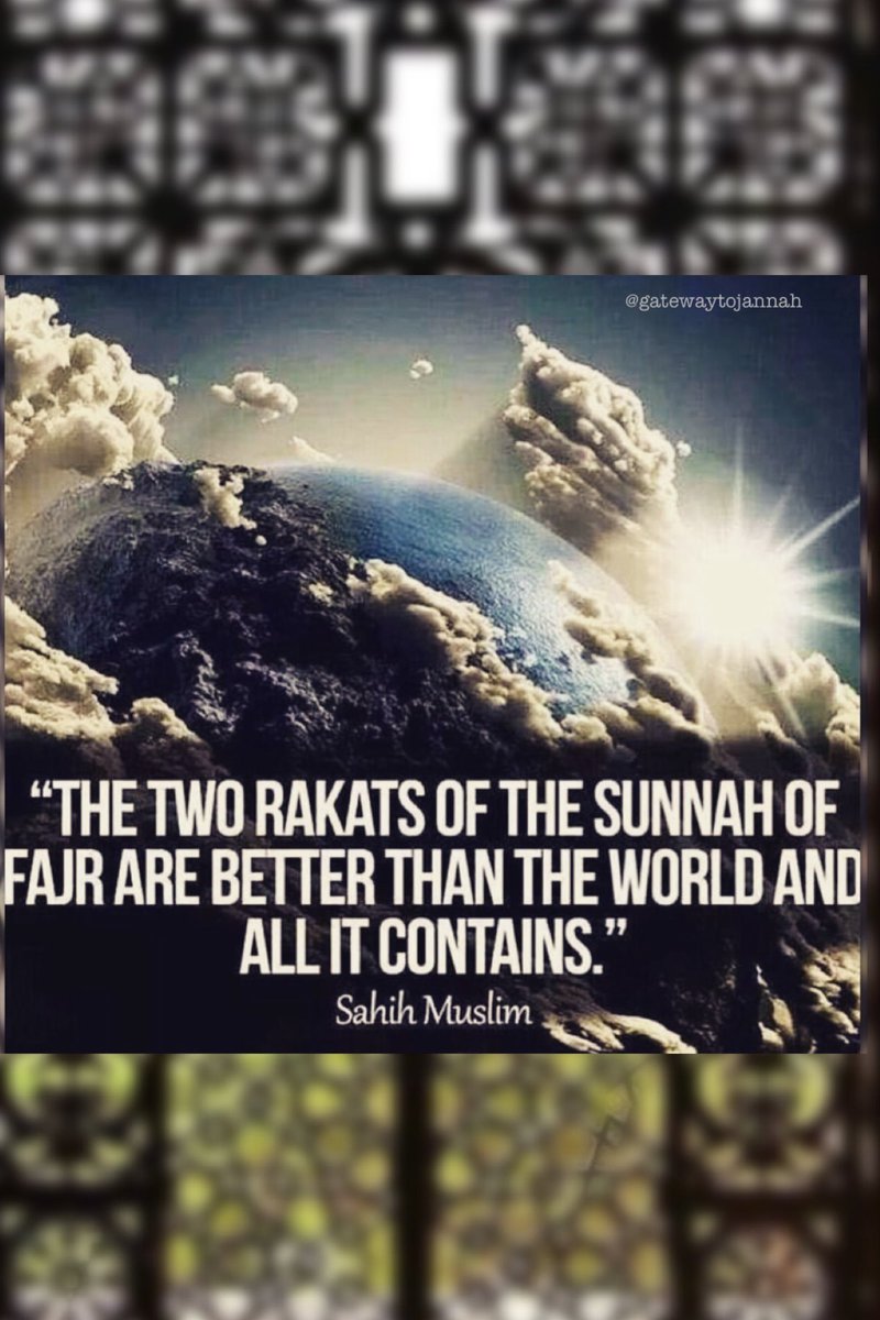 Gateway2Jannah's tweet photo. #gatewaytojannah #gatewaytojannah_
#hadith #quran #quranquotes #allah #islamicreminder #islamicreminders #islamicquotes #dawah #dua #gateway2jannah #islam #sunnah #jannahgoals #jannah #corona #fajr #fajrprayer #fajrsunnah #fajarnamaz #namaz #rakat #sahihmuslim #sunnah #sunnat https://t.co/LsebG3nhjJ