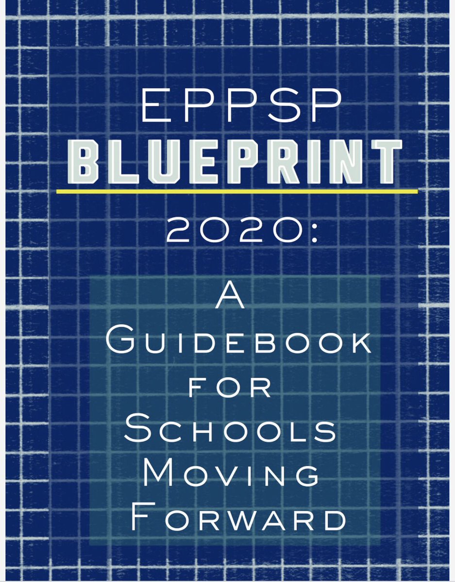 #EppspBlueprint2020 coming soon to support school leaders as they transition back to school.  So proud of our ⁦<a href="/ButlerEPPSP/">EPPSP Butler University</a>⁩ educational leadership students for working collaboratively w/experts in the field to bring you this important document. #June30 #experiential