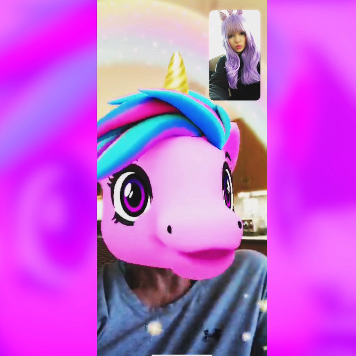 syddaunicorn's tweet photo. Everyone always asks why I love unicorns so much 💜 well it comes from my mom she always calls me her “unicorn” 🦄 I love my mom #unicorn #unicornmaker #bigo #bigolive #mommy https://t.co/EHsERyEK6Y