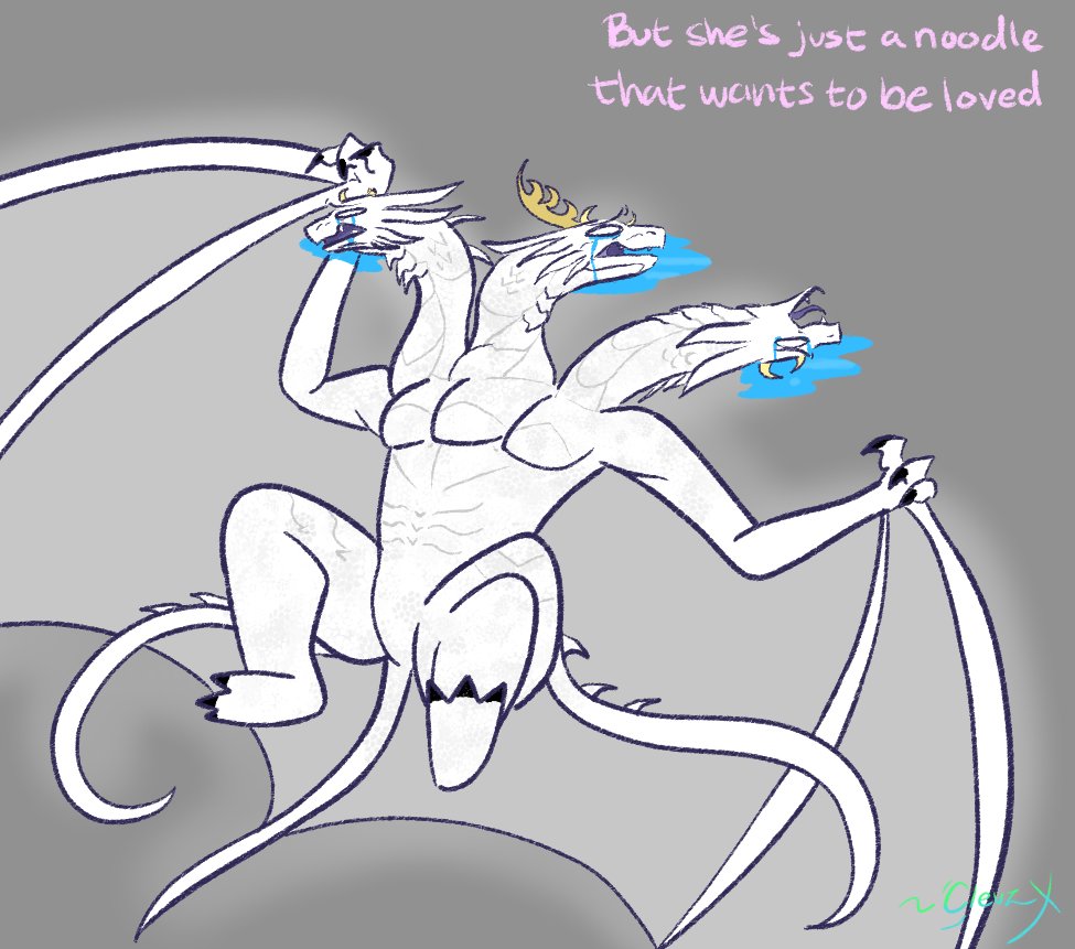 ...10;Ghidorah look what you've done to her! &gt;:I
...