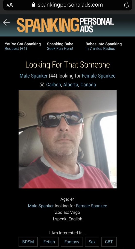 This may or may not be him (unconfirmed)... if wanted a “spanking” he could’ve just asked nicely.