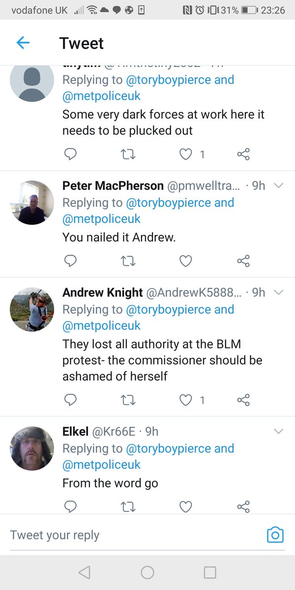 Everyday Racists *35. Andrew Pierce is a well-known Tory commentator who, in this tweet, claims a group of black people behaving appallingly at an illegal street party is somehow a reflection of the BLM movement. Blow a dog-whistle and the dogs will come running...