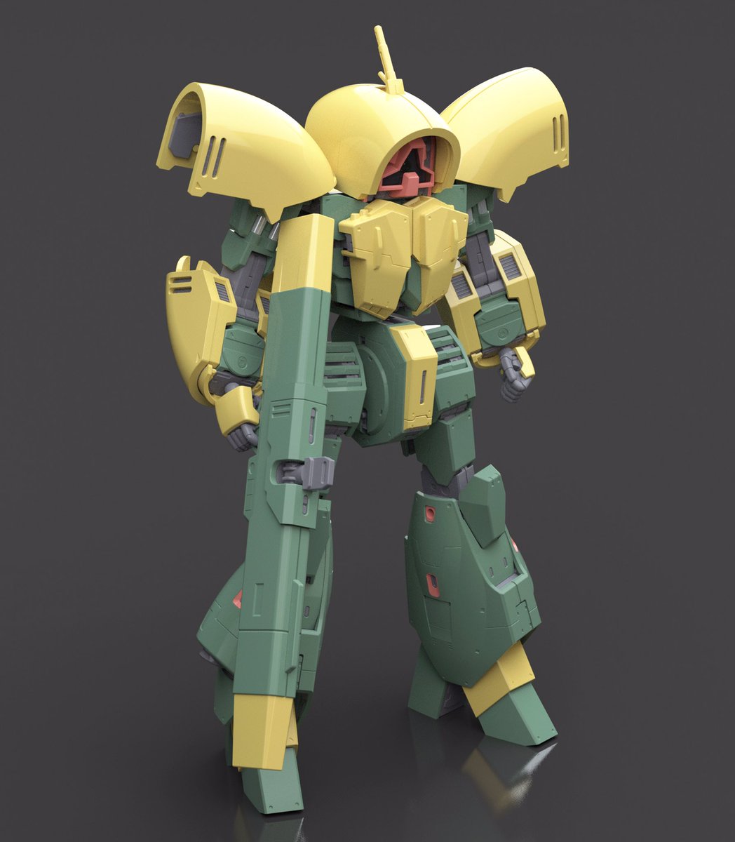 HerrKesu's tweet photo. (1/3)Fifth review of my personal project.  Master grade Asshimar. Weapon is finished. (no commercial use) https://t.co/rEwsQrxRlD