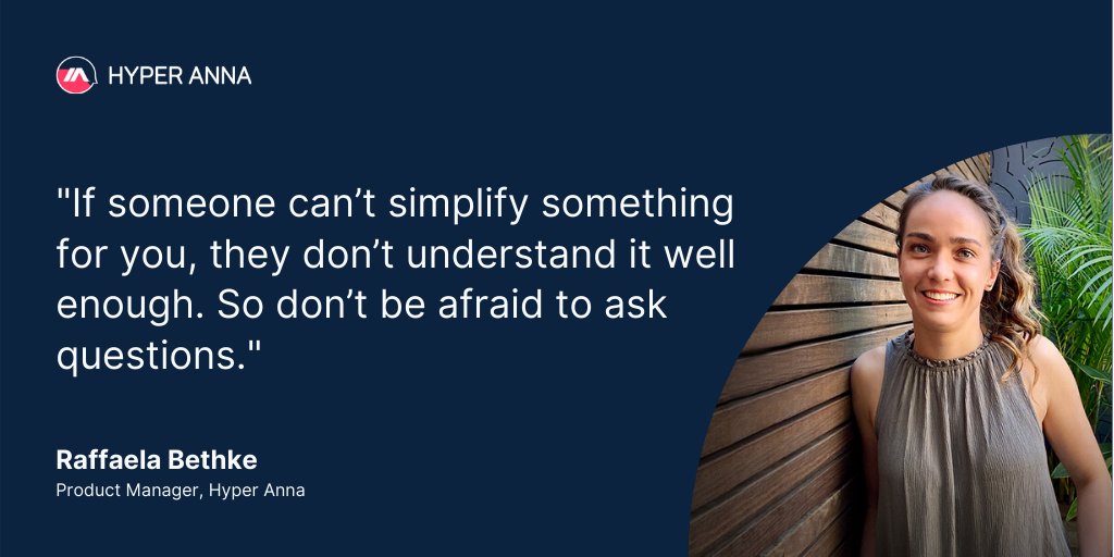hyperanna_AI's tweet photo. #DataStorytelling |Product Manager, Raffaela Bethke shares her thoughts on ‘storytelling with data’: https://t.co/Iir8Gs4OYk
At Hyper Anna, we are working hard on storytelling and we can’t wait to share more with you!
#HyperAnnaAI #HyperAnnaLife #SpeakData #Missions https://t.co/g3L8z7pqBE