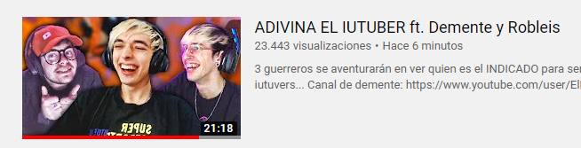 Pedrito_Vm's tweet photo. Acabo de subir algo al canal que CREO que estaban esperando... https://t.co/IENIYAwaJh