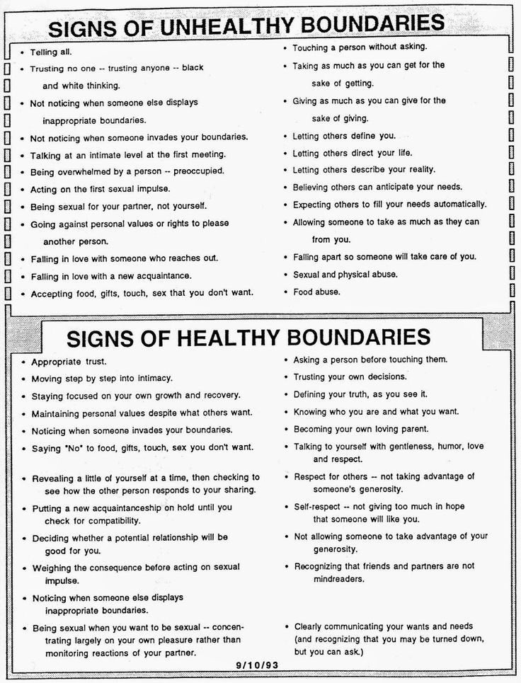 FAQ: “ Where do I start? What are some boundaries? “ I refer to this spread sheet ! ( taken from a Cognitive Behavior Therapy session, I do not remember the title but I scanned it for you all :3 )