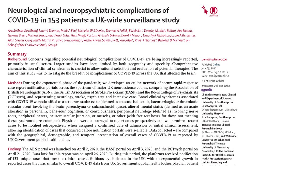 CoroNerve Studies tweet media