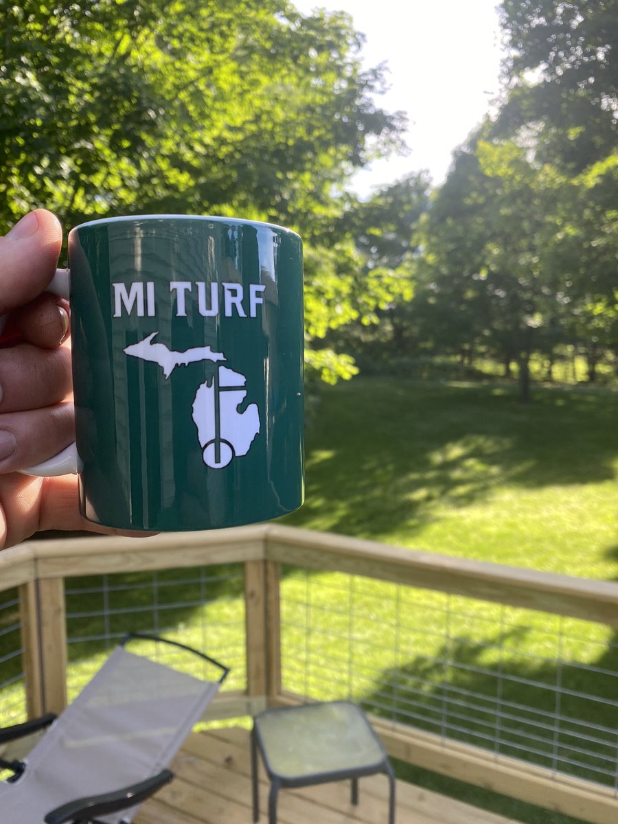glccturfmec's tweet photo. #Yeah #MiTurf #SupportThoseThatSupportUs looking forward to my morning coffee thank you @MiGCSA https://t.co/vGHw9tCvEX