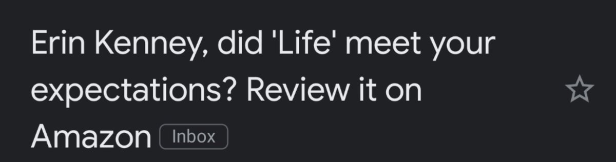 ErinK24's tweet photo. You know what Amazon? I can't say that it did. 3/5 stars. https://t.co/7b8c2u5uAy