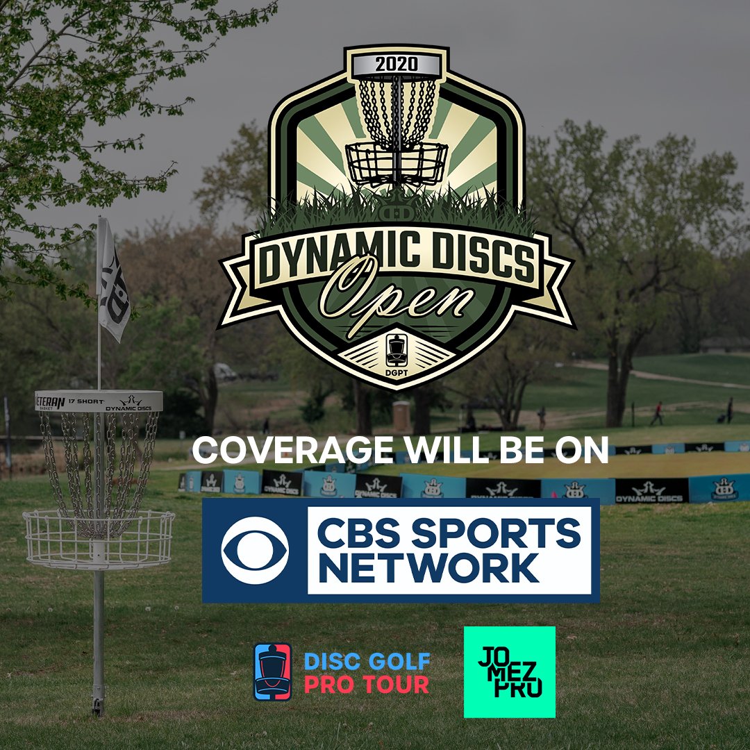 Disc Golf Pro Tour On Twitter The Disc Golf Pro Tour Is Very Excited To Announce That Post Produced Rounds From The Dynamic Discs Open Will Be Broadcast On Cbs Sports Network Wanna