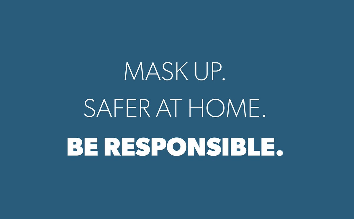 We know  #COVID19 is widespread, and has been for some time. We all have a role and responsibility:To protect ourselves. To protect others. To protect those on the frontlines like our health care workers. And to contain the spread. Let's all continue to do our part. 6/6