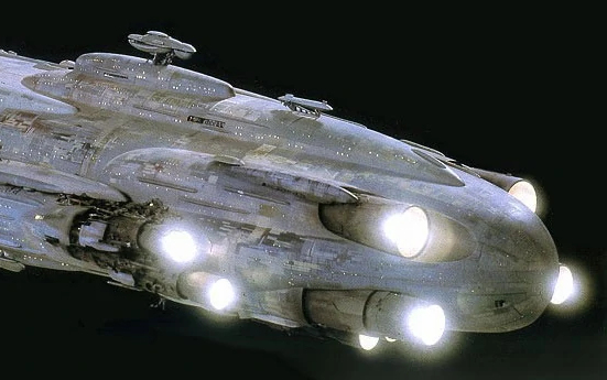 You will notice the engines are much smaller :