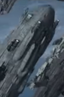 You will notice the engines are much smaller :