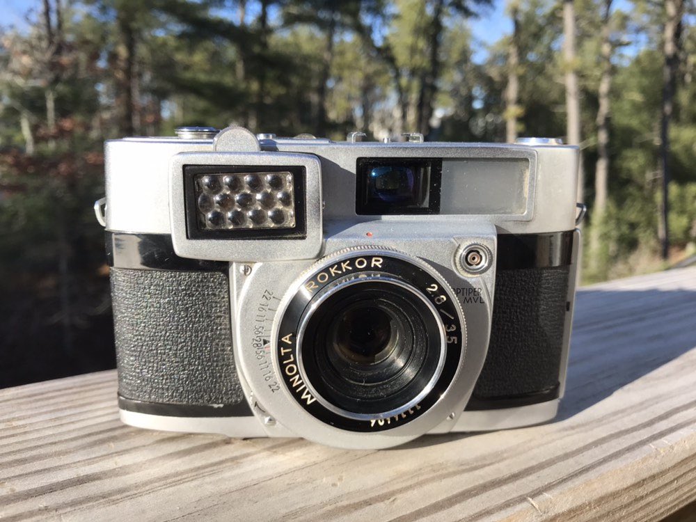 ForwardCameras's tweet photo. Excited to share this item from my #etsy shop: Minolta Autowide 35mm Film Camera with Minolta Rokkor 35mm 1:2.8 lens and leather camera case- Great Vintage Film Camera #filmphotography #vintagefilmcamera #studentcamera #vintage #film #filmcamera #camera https://t.co/RCyugGu1Eb https://t.co/qjU7NlTTNK