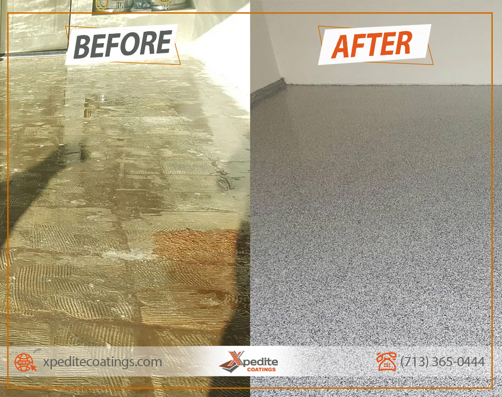 XCoatings's tweet photo. Before and After! Another amazing floor done by #GarageFloor experts. Contact us today and get a FREE estimate! (713)-365-0444.

#GarageEpoxyFloors #EpoxyGarageFloors #GarageFloorEpoxy #GarageFloorCoatings https://t.co/jLVtTKFCog