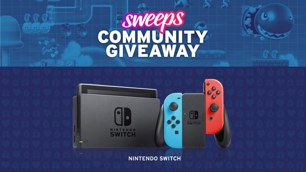 We're excited to announce this Nintendo Switch giveaway! To enter: 🔗 Click here: sweeps.gift/vFqeP Bonus entries: 👥 Tag a friend 💬 Reply to this tweet 💞 Retweet and like this tweet 👉 Follow @Sweepsgg