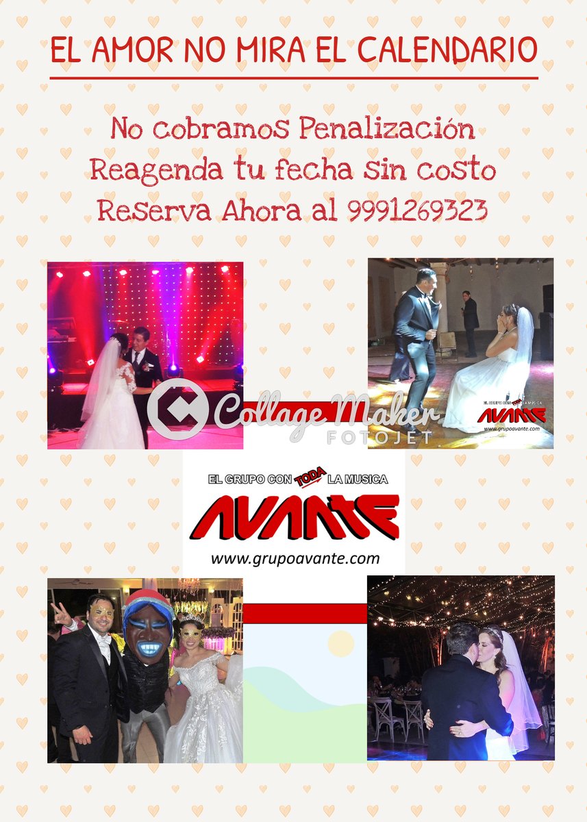 AvanteGrupo's tweet photo. NO COBRAMOS PENALIZACIÓN POR REAGENDAR TU FECHA https://t.co/FMKGmprTR8